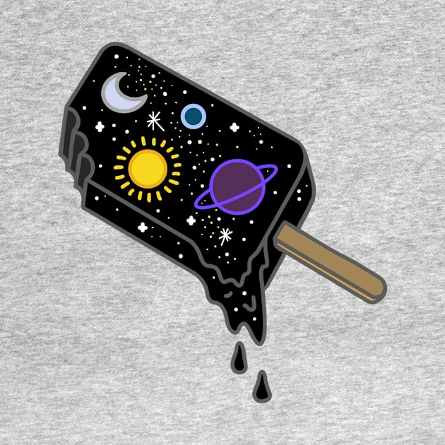 Outer space popsicle by MugDesignStore